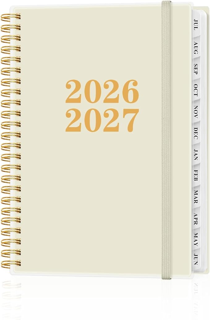 Planner 2026-2027 - Academic Planner from July 2026 to June 2027, Weekly & Monthly Planners Spira... | Amazon (US)