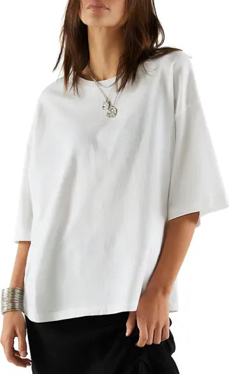 Free People WTF Perfect Oversize Cotton T-Shirt | Nordstrom | Nordstrom