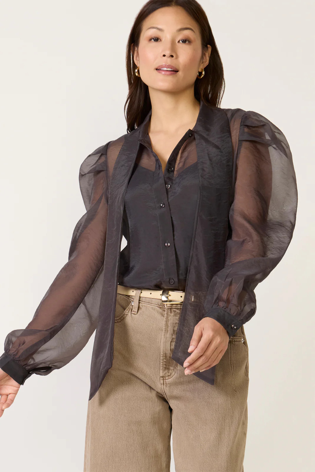 The French Bow Shirt | Evereve