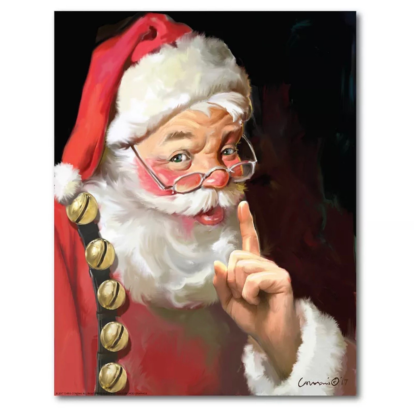 This Santa print is adorable! It comes in 2 sizes and it would be perfect over your fireplace for Christmas decor! 

#LTKSeasonal #LTKHome #LTKHoliday