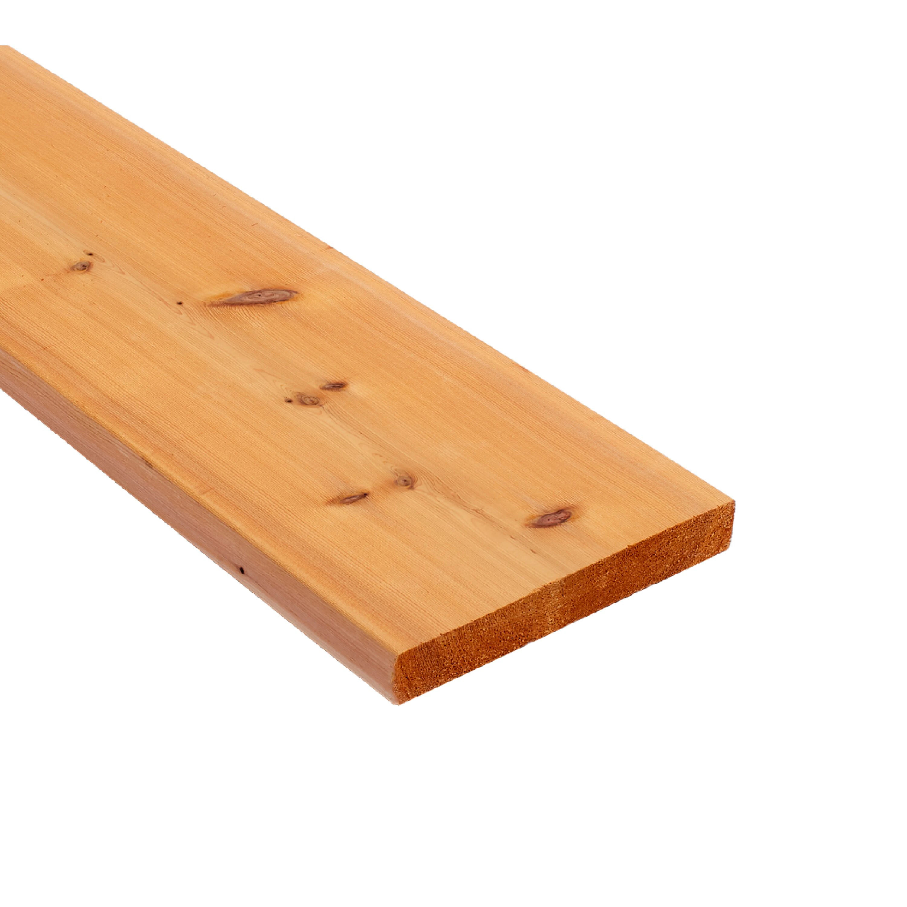 Lowe's 1-in x 6-in x 20-ft Unfinished #2 Better S1S2E Cedar Common Softwood Board Stainless Steel | RCB210620 | Lowe's