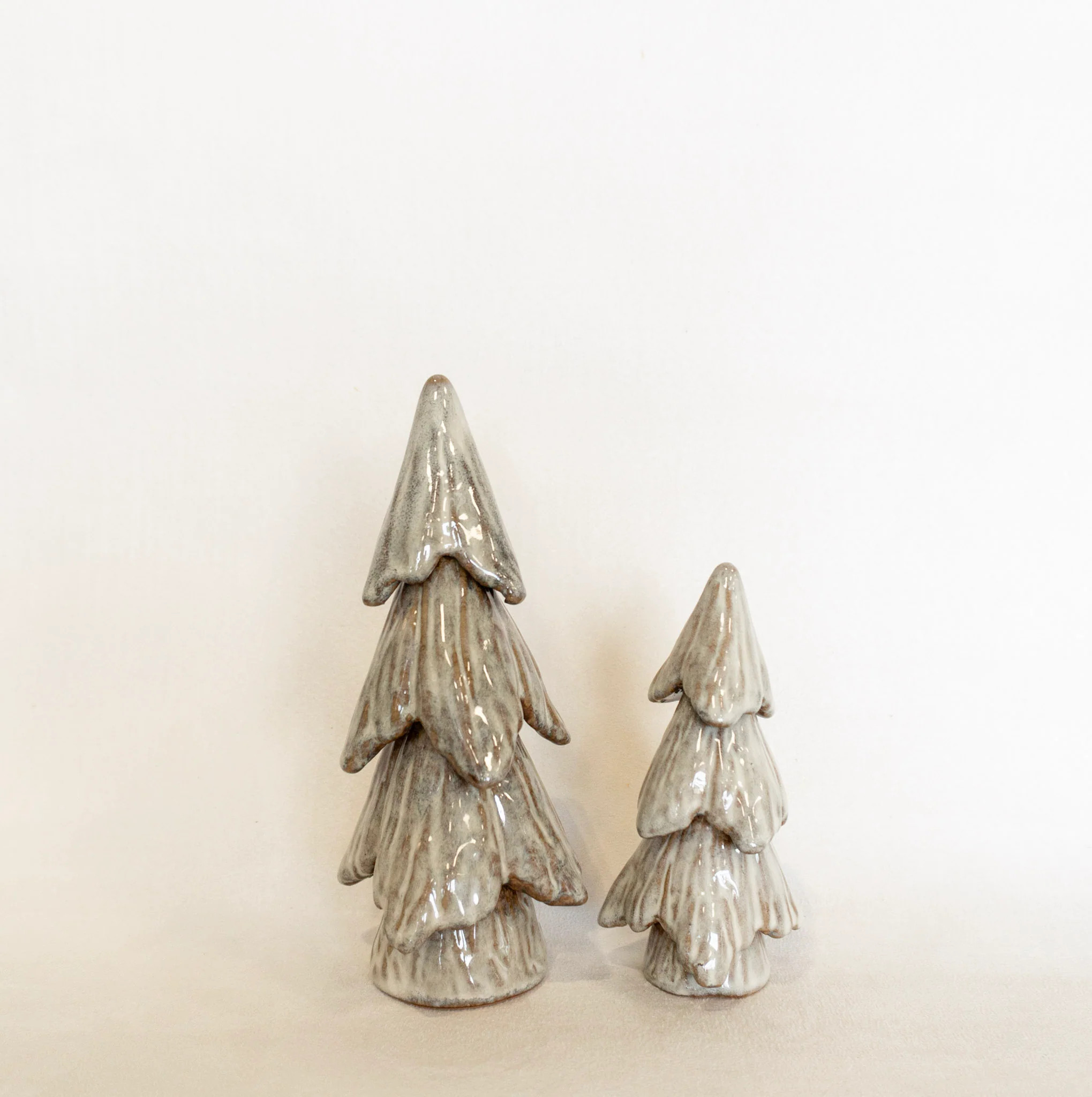 Cream Stoneware Tree Set | Eco Chic Home