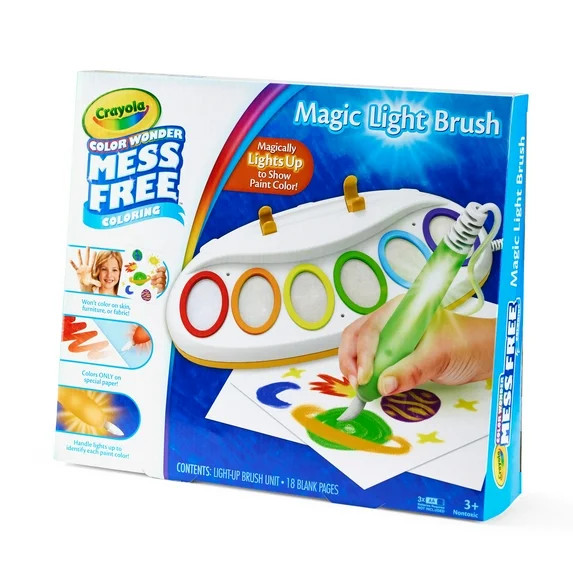 Crayola Color Wonder Magic Light Brush, Mess Free Kids Painting Set, Preschool Supplies, Toddler ... | Walmart (US)