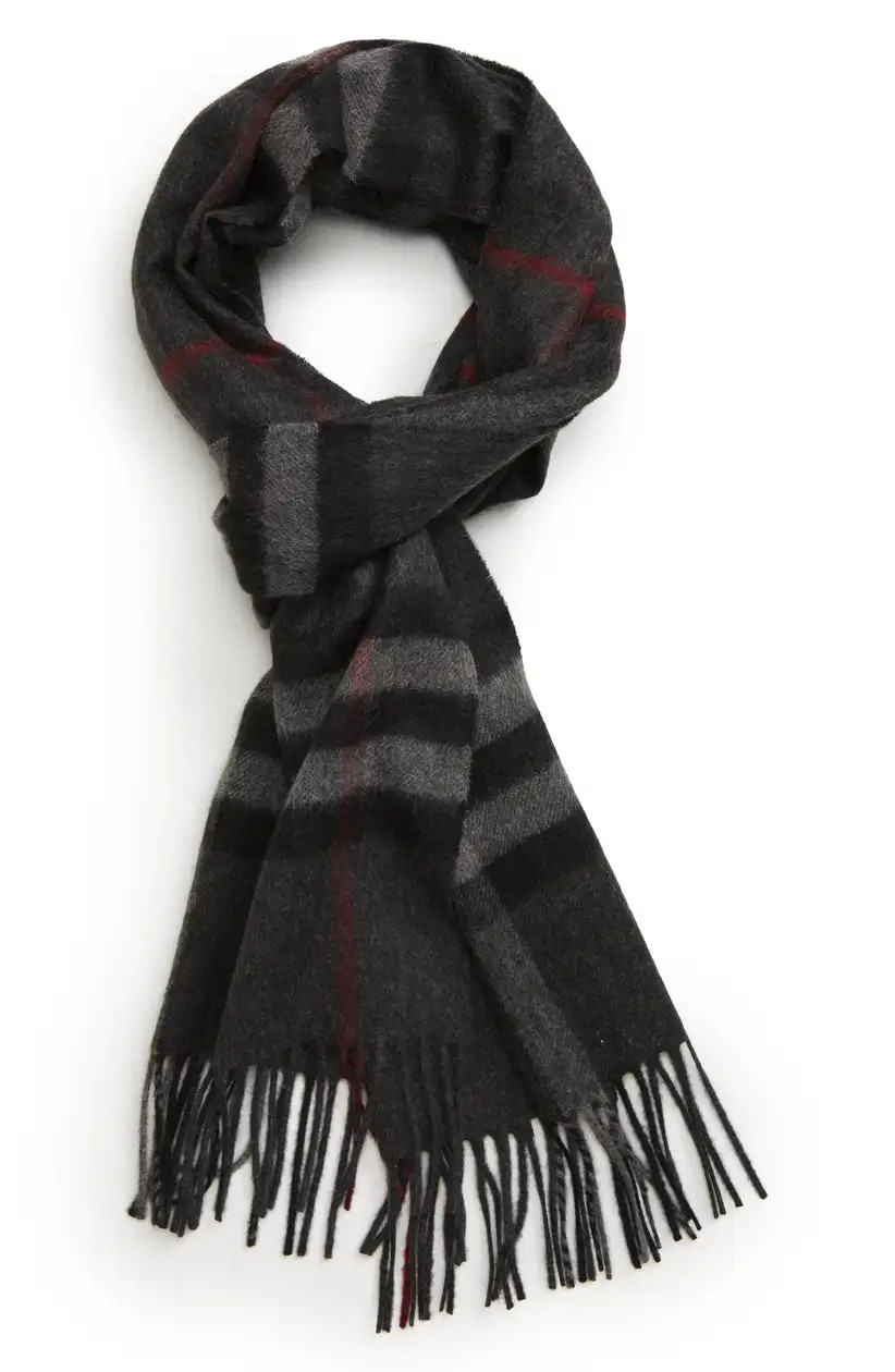 Burberry Giant Check Cashmere Scarf | Nordstrom