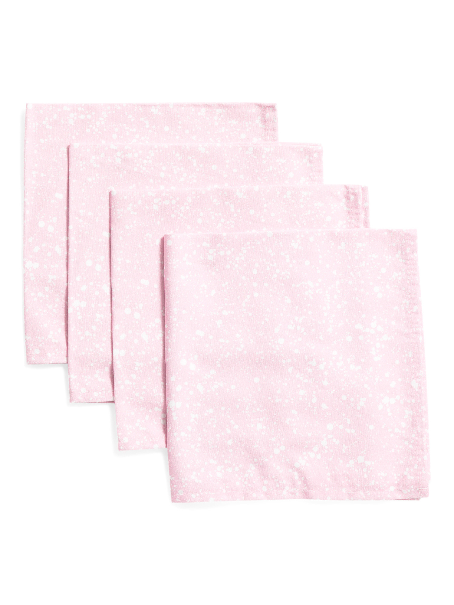 Set Of Four Splatter Napkins | TJ Maxx