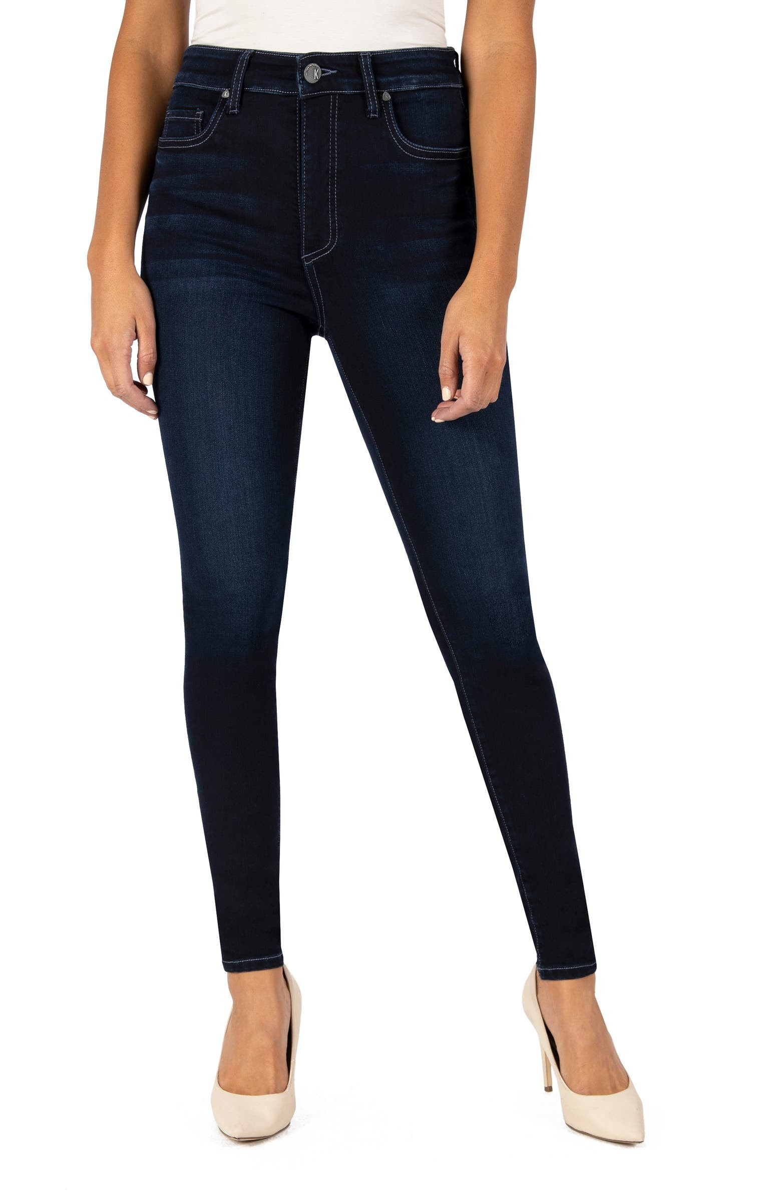 Mia Fab Curve High Waist Toothpick Skinny Jeans | Nordstrom