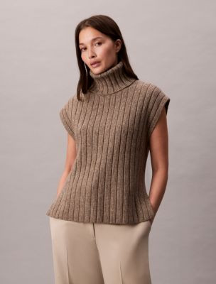 Rib Relaxed Sleeveless Sweater | Calvin Klein | Calvin Klein (US)