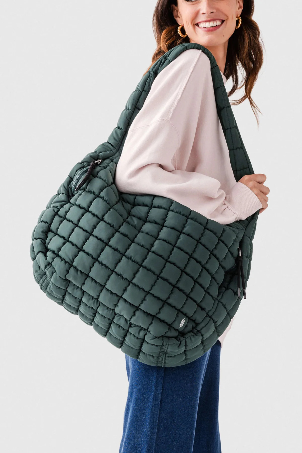 FP Movement Quilted Carryall Hobo Bag | Social Threads