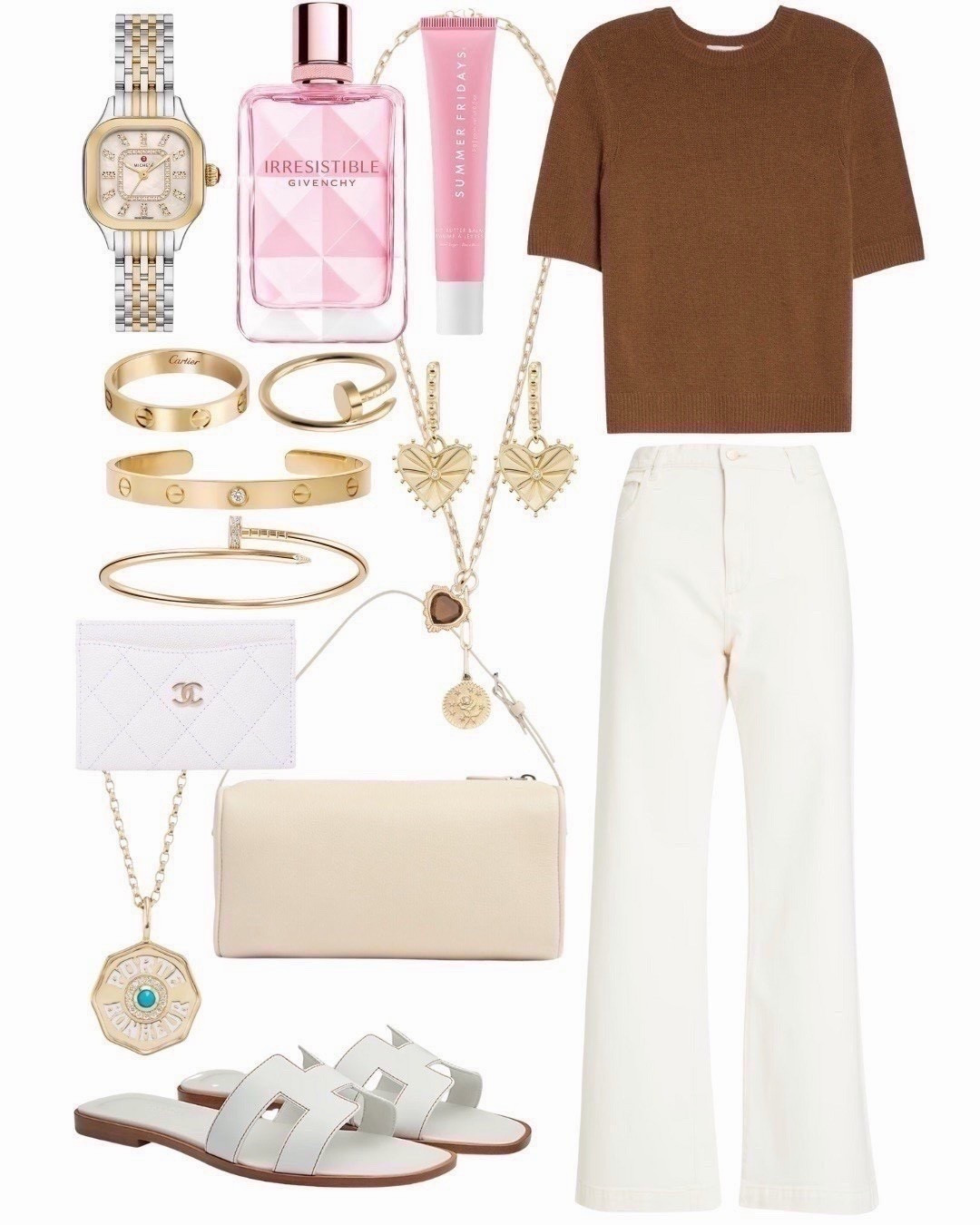 Vince short sleeve brown sweater (xs), baggy ecru white denim (25)



#LTKootd #LTKFindsUnder100 #LTKStyleTip