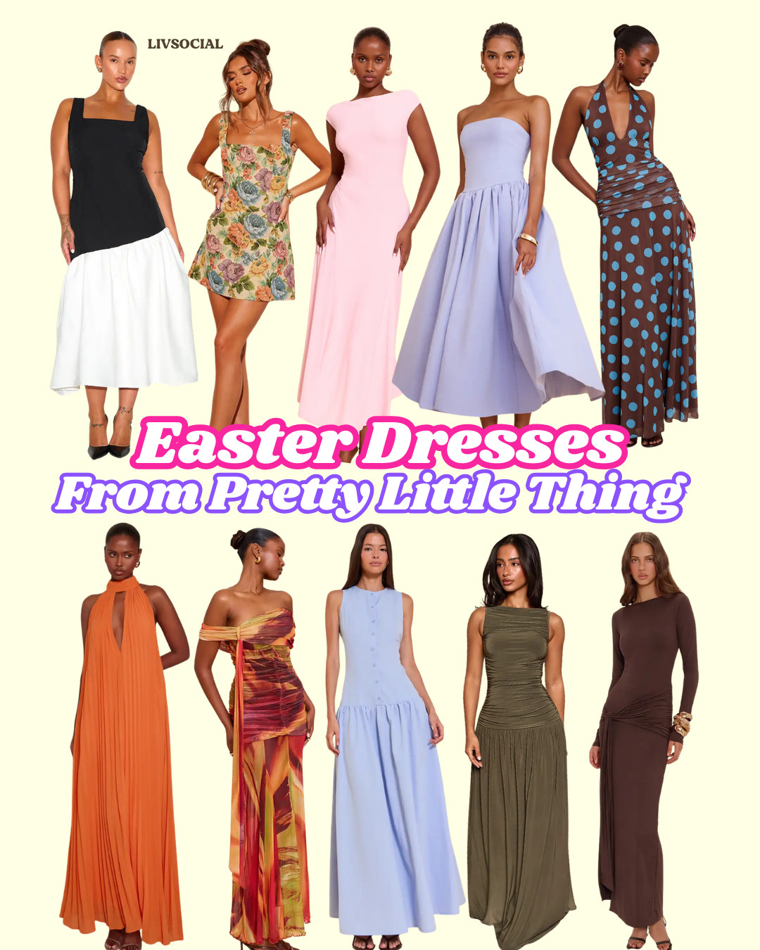 Easter Dresses from Lulus 

#florals #easteroutfit #floraloutfit #floraldress #easterdress #springoutfit 

 #LTKSpringSale #LTKSeasonal