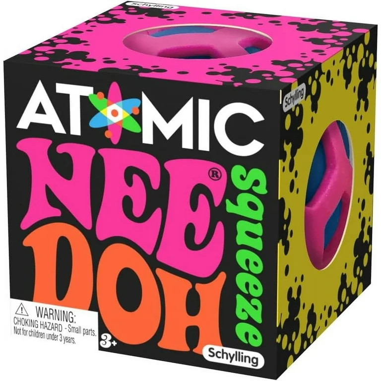Nee Doh Atomic Squeeze Ball, Novelty Fidget Toy, Multiple Colors, Children Ages 3+ | Walmart (US)