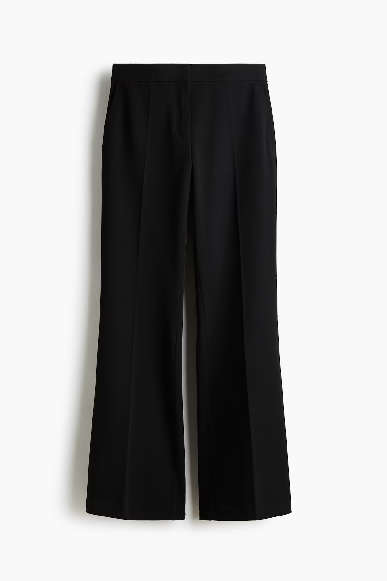 Flared Dress Pants - Black - Ladies | H&M US | H&M (US + CA)