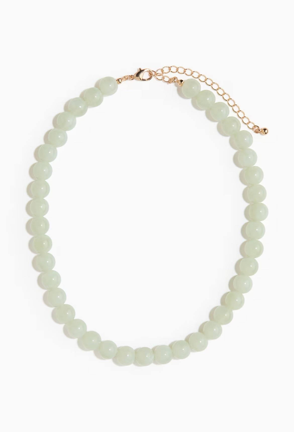 Jade green beaded necklace 

#LTKSeasonal