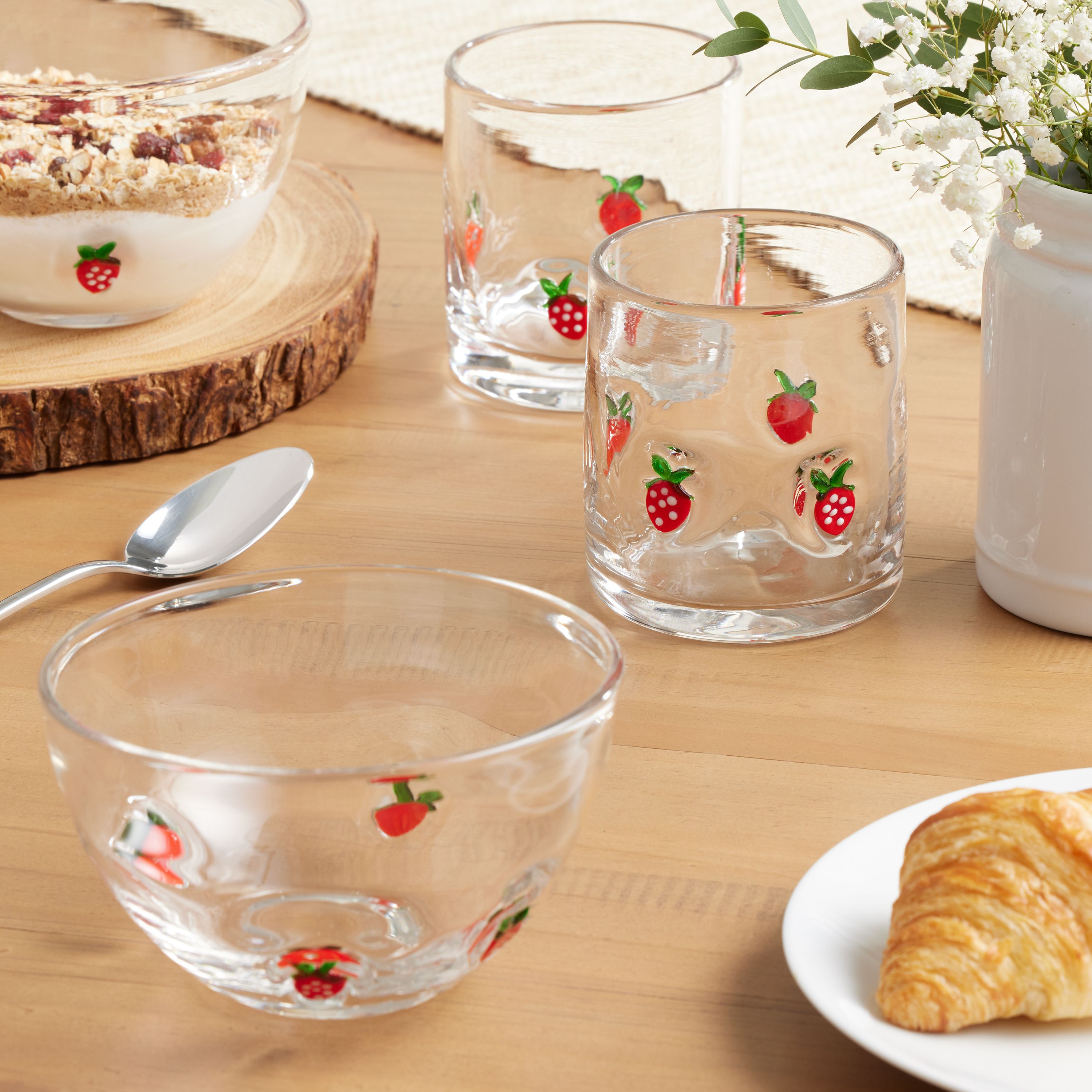 Strawberry Inlay Dishware Collection | World Market