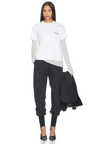 Fear of God ESSENTIALS Classic Short Sleeve Tee in Bright White from Revolve.com | Revolve Clothing (Global)