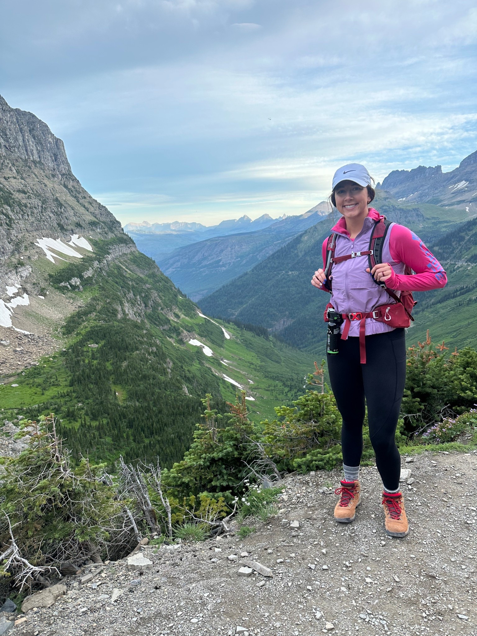 Hiking essentials I made sure to have before going to Glacier! 
