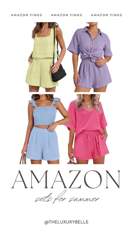 Amazon sets for summer 

#LTKStyleTip #LTKSeasonal #LTKFindsUnder100