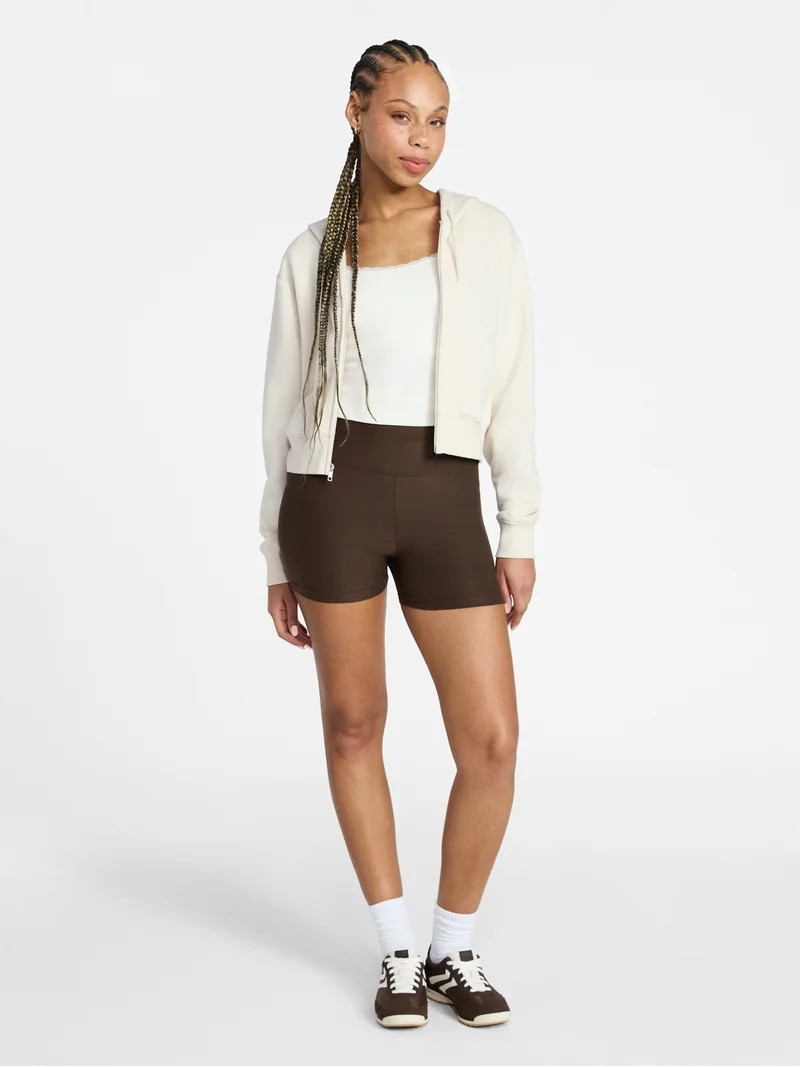 No Boundaries Shorty Shorts, 3'' Inseam, Women's XXS/XS-XXL/1X | Walmart (US)