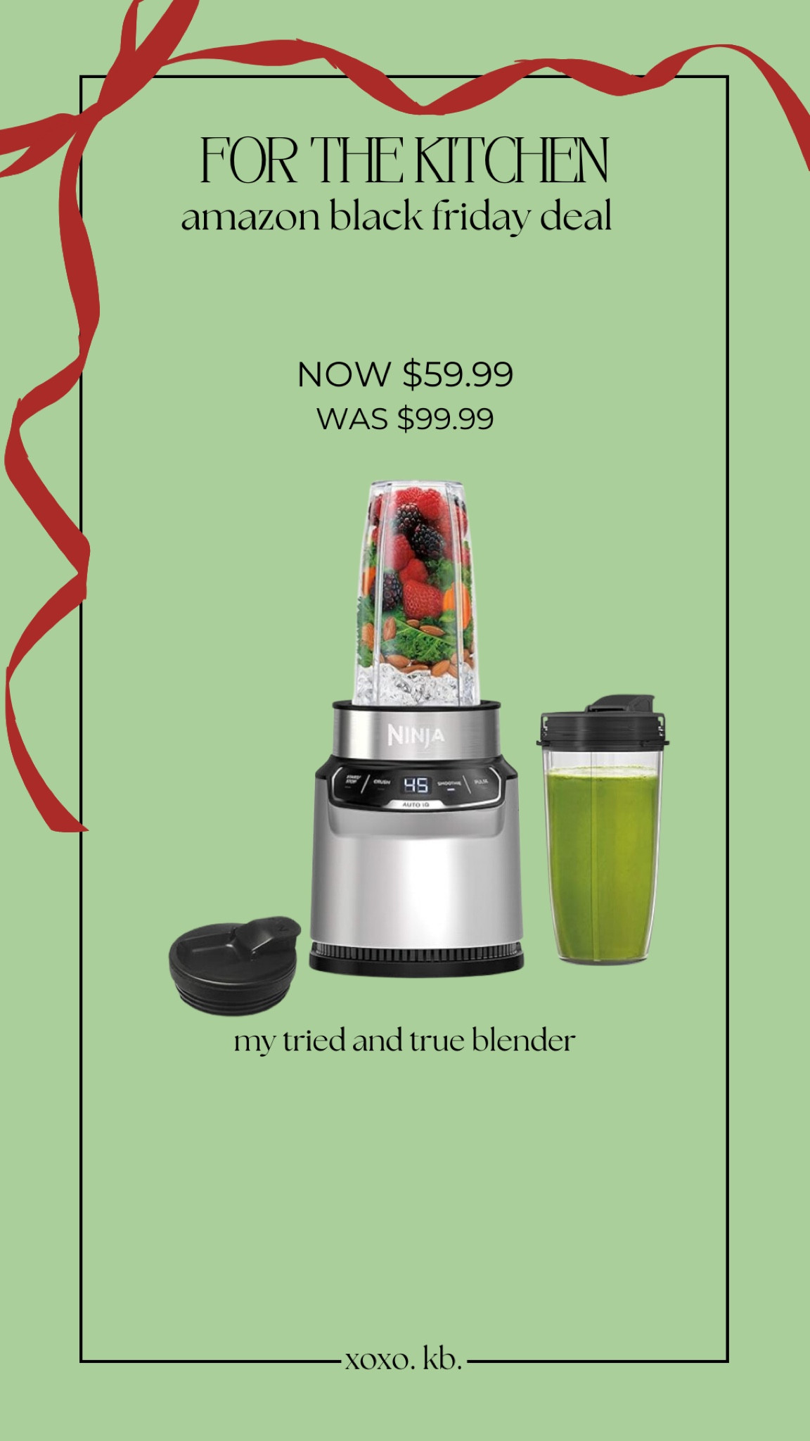 Black Friday // Amazon // Christmas // gift guide // blender // ninja // sale // must have // kitchen // go
E 

#LTKSaleAlert #LTKCyberWeek #LTKGiftGuide