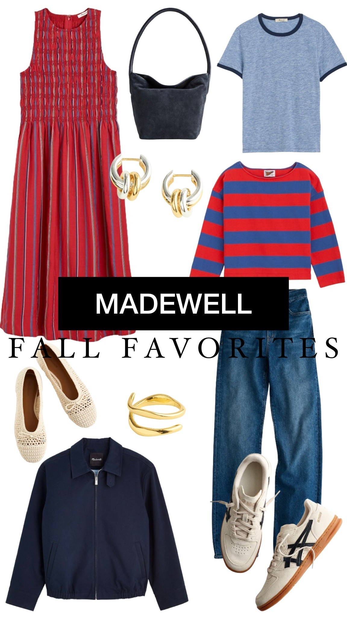 Madewell fall finds and sale favorites.❤️

Sale | Denim | Dress | Flats | rugby Stripe | Tops | Shoes | Jewelry | Ring | Accessories | Jacket | handbag | Madewell | Fall Sale | ootd

#LTKSaleAlert #LTKxMadewell #LTKOver40