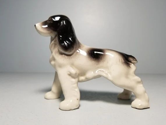Made in OCCUPIED JAPAN ceramic Springer Spaniel Dog figurine | Etsy | Etsy (US)