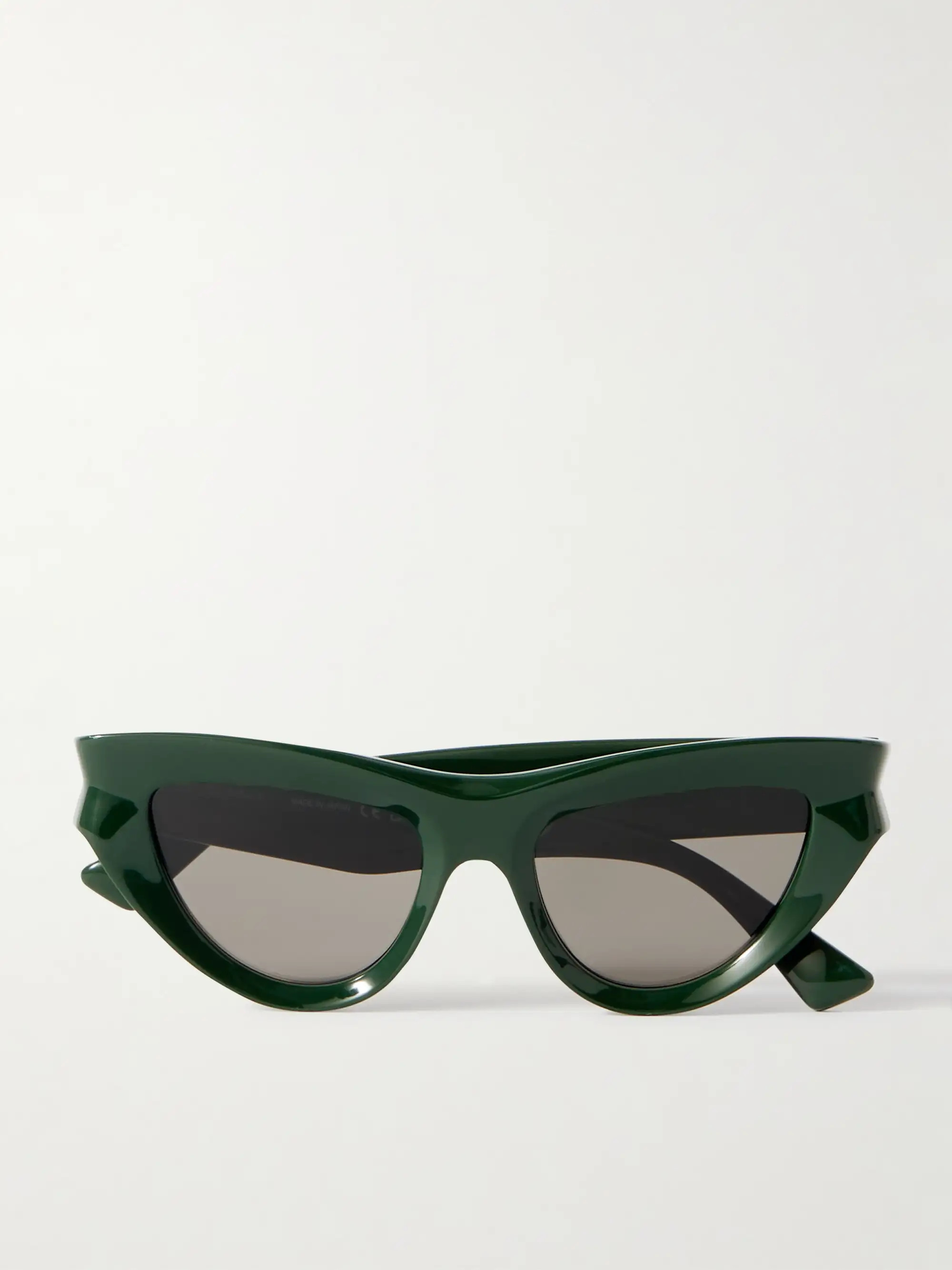BOTTEGA VENETA EYEWEAR Edgy cat-eye acetate sunglasses | NET-A-PORTER | NET-A-PORTER (UK & EU)