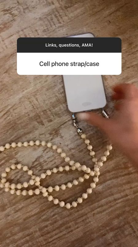 Phone case strap 