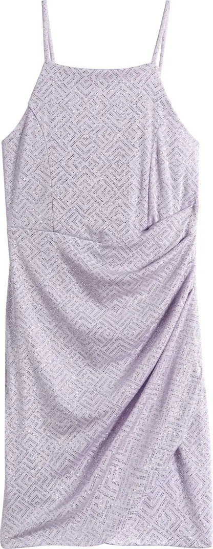 Kids' Tulip Front Shimmer Dress | Nordstrom