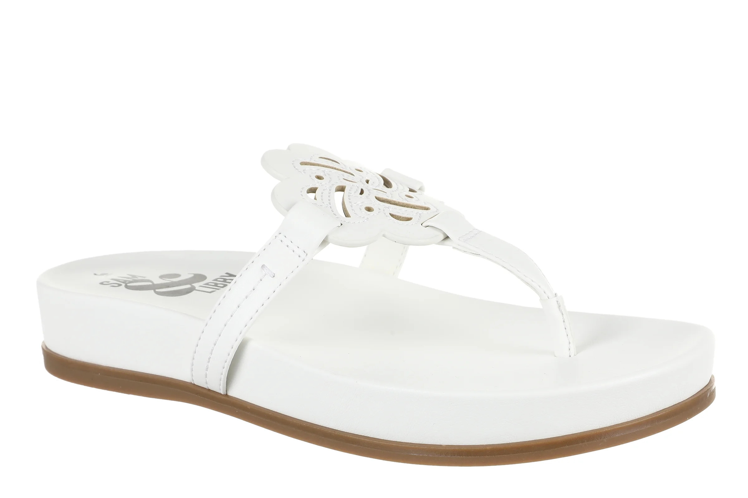 Sam & Libby Women's Alexandra Thong Footbed Sandal - Walmart.com | Walmart (US)