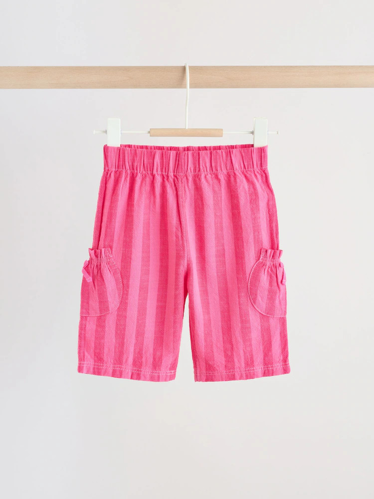 Red Stripe Baby Woven Top and Trousers Set 2 Piece (0mths-2yrs) | Next US