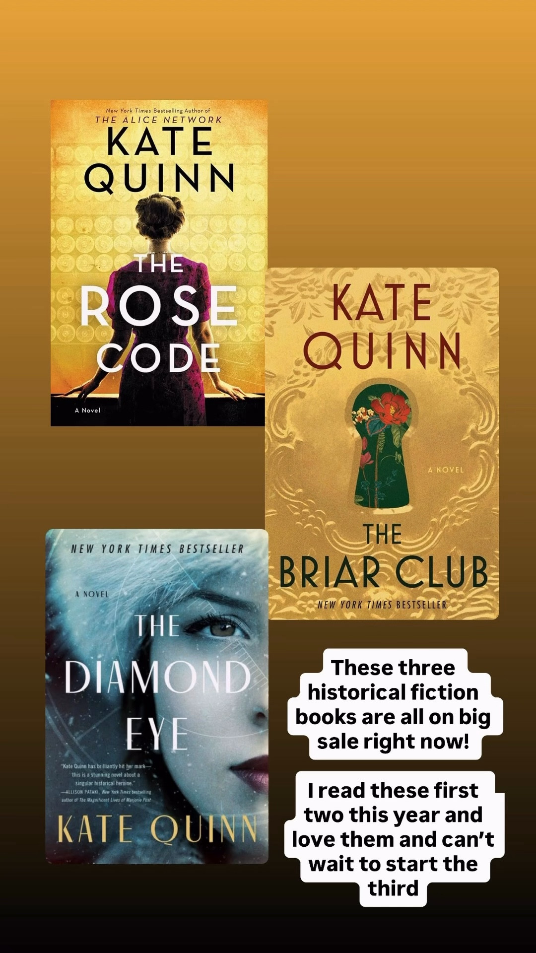 Smoking deal on these three historical fiction audiobooks! 