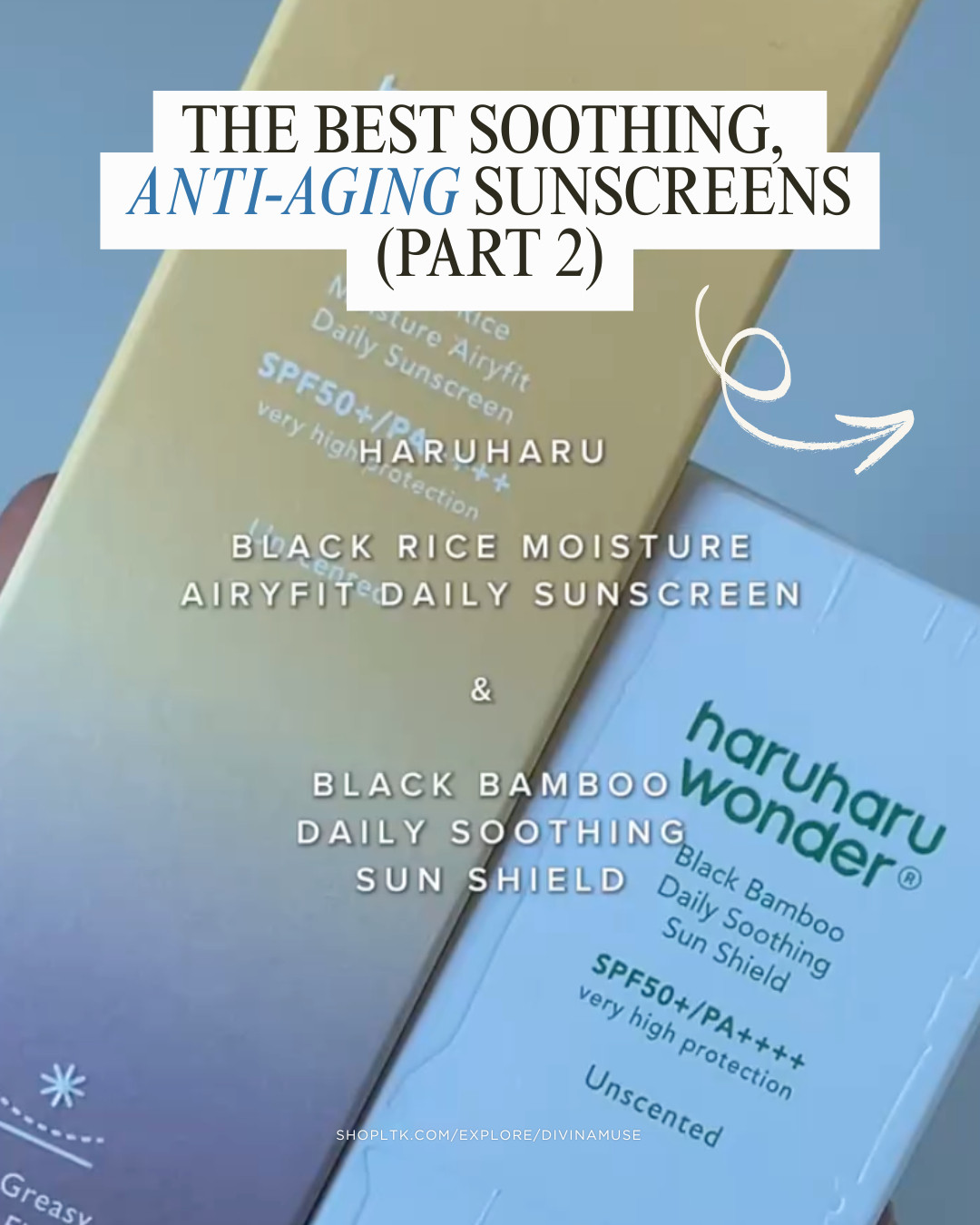 10% OFF REWARDS DISCOUNT CODE: INFDIVI10 

Ever since I switched to Korean sunscreens, I've been LOVING this part of my skincare routine. I use to dread applying sunscreen because I have sensitive, acne-prone skin. These top sunscreens are airy, lightweight, fast-absorbing, working well under makeup, anti-aging, AND with the HIGHEST protection without ANY white-cast. It blends so beautifully. The stick form is my favourite for travels and on the go. Us girls have to pack so much for the beach, anything that is compact and lightweight is a PLUS. 
-
Top korean skincare, HARUHARU wonder, kbeauty, best sunscreens, acne-safe sunscreens, lightweight sunscreen, stick sunscreens, korean discount skincare, affordable sunscreens, affordable kbeauty, affordable korean skincare  

 #LTKSummerEdit #LTKFindsUnder50 #LTKBeauty