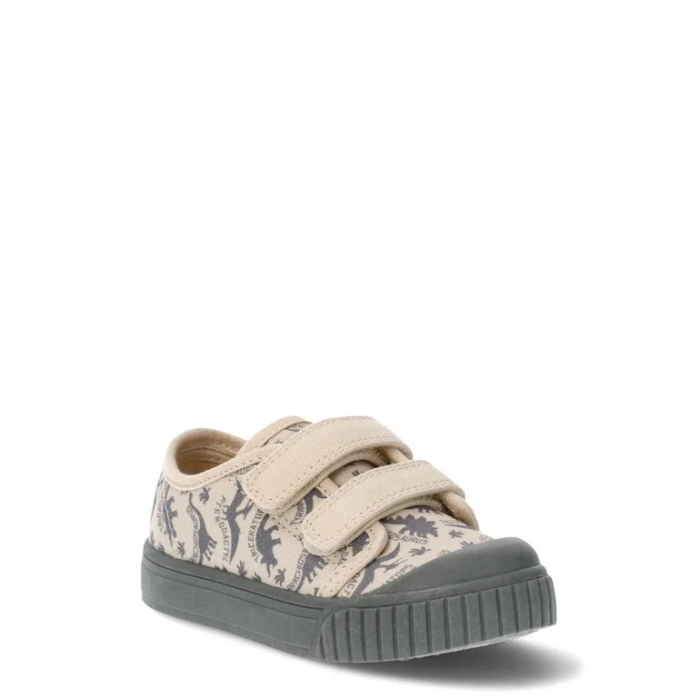 Wonder Nation Baby & Toddler Kids Two-Strap Bump Toe Sneakers | Walmart (US)