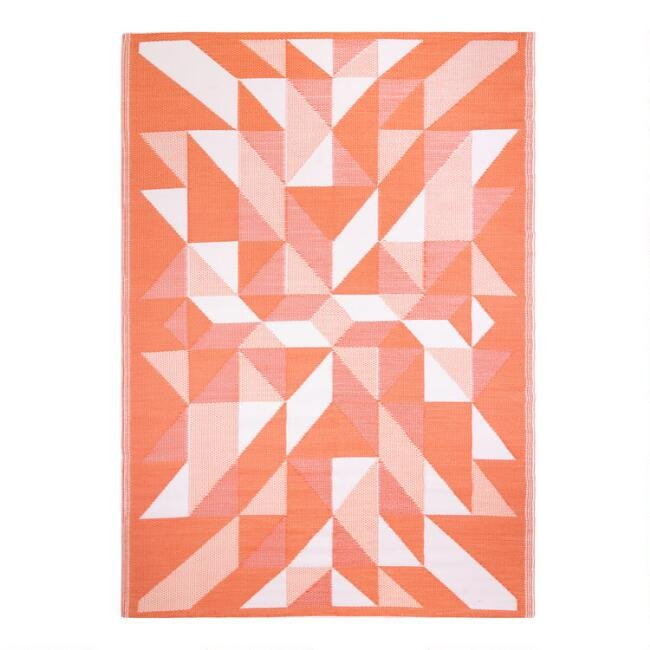Kaleidoscope Reversible Indoor Outdoor Rio Floor Mat | World Market