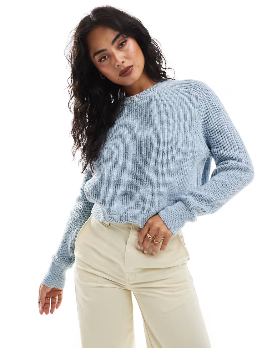 Cotton On crew neck sweater in blue | ASOS (Global)