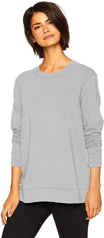 Amazon Brand - Daily Ritual Women's Terry Cotton and Modal Tie-Back Sweatshirt | Amazon (US)