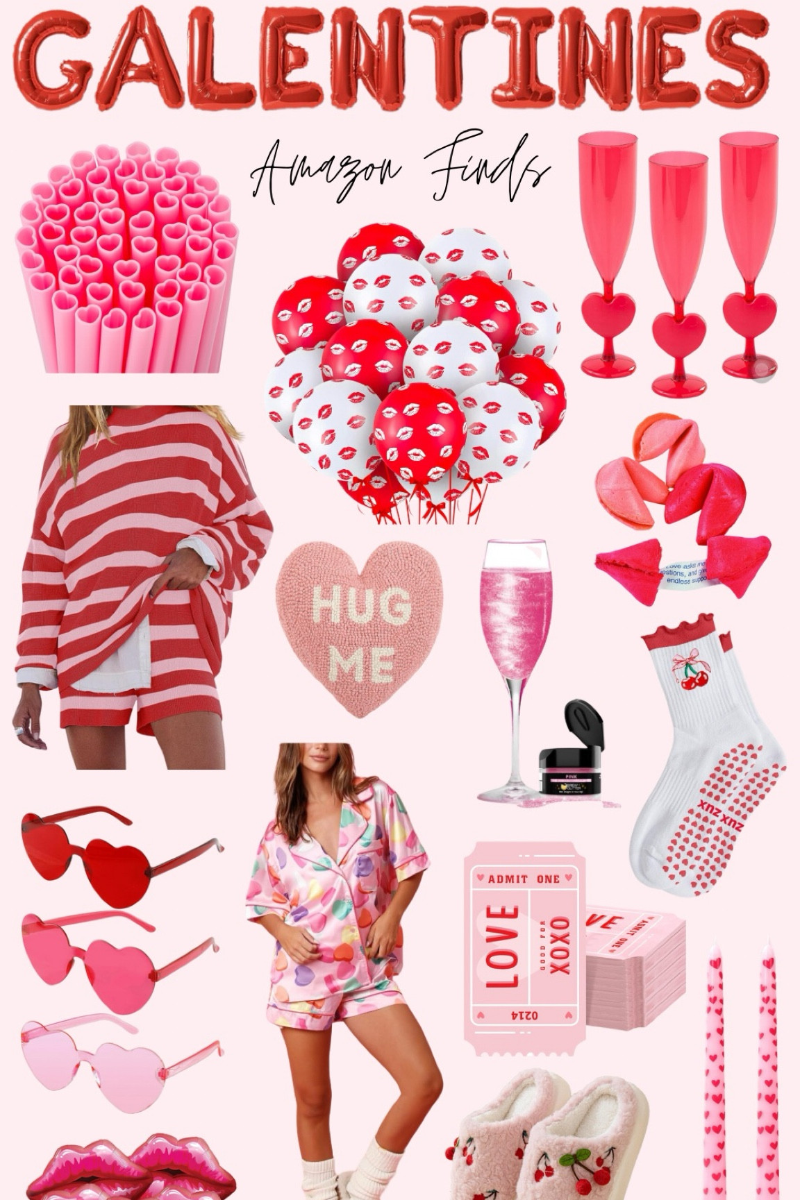 GALENTINES party Amazon finds ! I’m SO obsessed with this vibe 💞 #valentinesday 

#LTKParties #LTKOver40 #LTKSeasonal