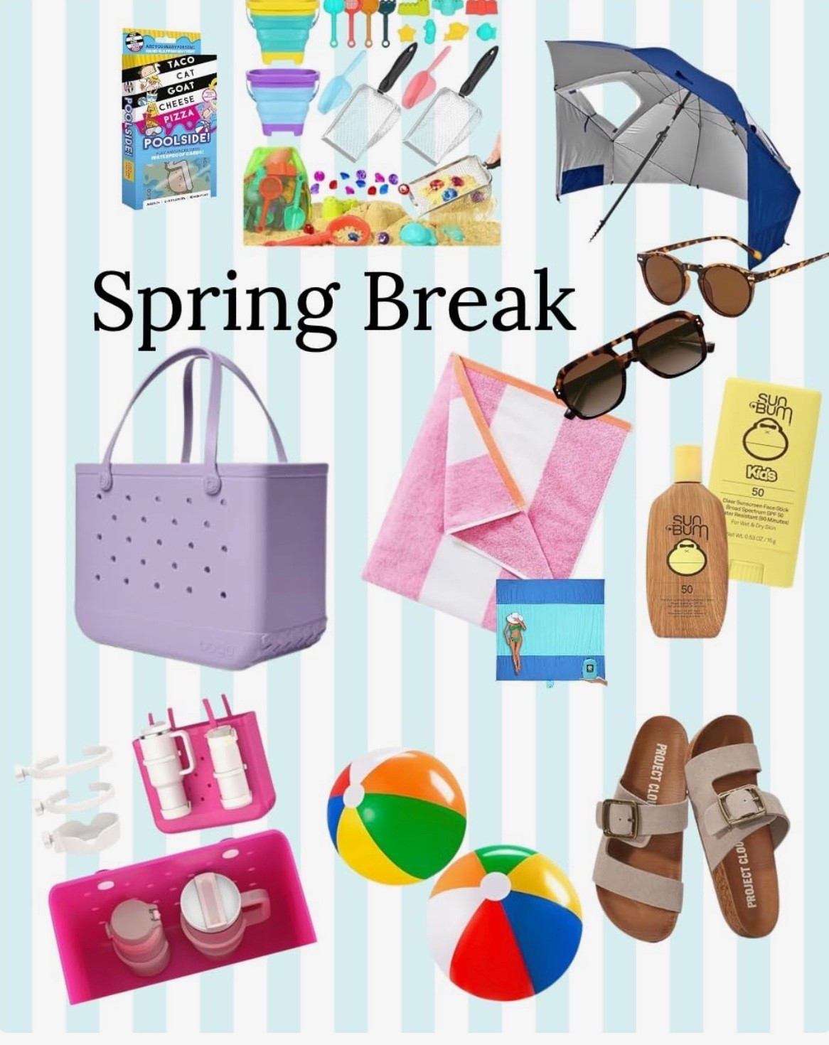 Spring break outfits + essentials you NEED for vacation! Think comfy airport outfits, lightweight layers, beach day must-haves, and easy mom style that still looks put together 🙌