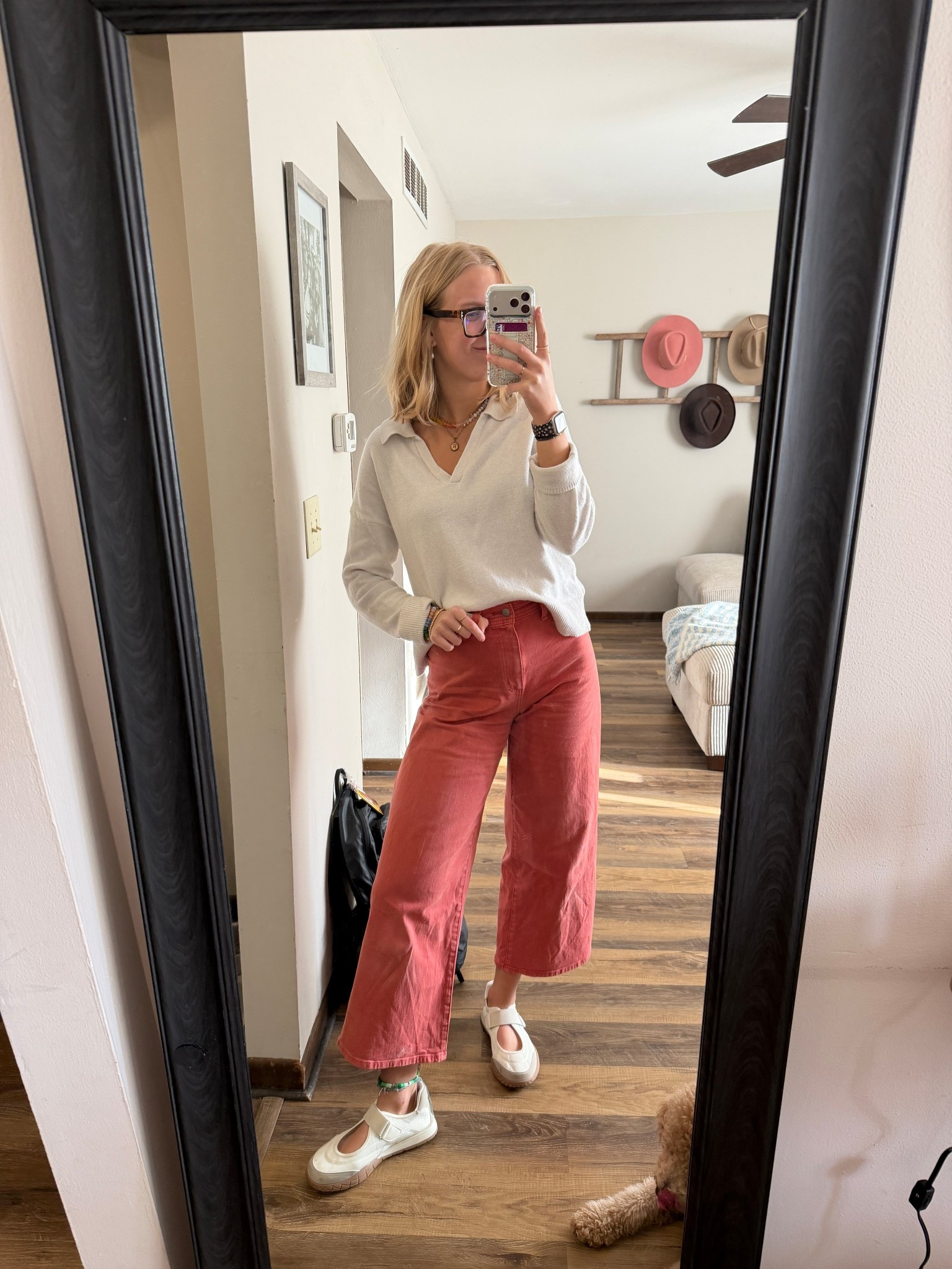 Tuesday’s Office OOTD — 03.31.26 🩷🤓

4 in pink @Target Wide Leg Sailor jeans
Small in cream Old Navy polo sweater
Large in Old Navy denim shirt
8.5 in mary jane sneaker from @DSW 

Target finds, Target fashion, Target style, Target jeans, Target denim, wide leg jeans, trending wide leg jeans, Sailer Wide Leg, pink denim, Valentine’s Day outfits, office outfits, winter outfits, Old Navy finds, Old Navy fashion, Old Navy style, Old Navy tops, cream sweaters, Old Navy denim, denim shirts, trending denim tops, Amazon sneakers, Amazon finds, DSW footwear, cute sneakers

#LTKSeasonal #LTKootd #LTKSaleAlert