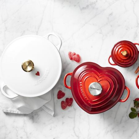 LINK IN BIO 🌟 Exciting Valentine's Day News! 🌟 I've just stumbled upon the perfect gift that's bound to steal your loved one's heart! 💖✨ This Le Creuset Mini Cocotte with Heart Knob is not only charming and functional, but it's also affordable – because showering your special someone with love shouldn't break the bank, right? Grab Yours Here: https://bit.ly/48XFzLy 🍲 Picture this: the limited edition Le Creuset Mini, often dubbed the Louis Vuitton of Cookware, is the ultimate expression of affection for the culinary enthusiast in your life. Show your Mom or Wife just how much you love them with this culinary masterpiece that's not just cookware; it's a declaration of love in the language of casseroles! 🥘💕 @Lemon8 Home  And here's the sweet scoop – it's not just a pretty face. This petite wonder is fantastic for whipping up mini casseroles, delectable desserts, and more! 🎂🌈 So, whether your loved one is a master chef or a kitchen newbie, they'll be delighted to dive into a world of culinary magic with this adorable heart-knobbed cocotte. Don't miss out on the chance to turn Valentine's Day into a delightful culinary adventure! 🎁✨ Grab the Le Creuset Mini Cocotte and let the love (and the delicious meals) flow! 💘🍽️ #ValentinesDayChallenge #valentinesdaygift #giftforher #chefgift #cookingwithlove #bakinglove #lemon8home #Lemon8MadeMeBuyIt #lemon8creator 

#LTKhome #LTKGiftGuide #LTKMostLoved