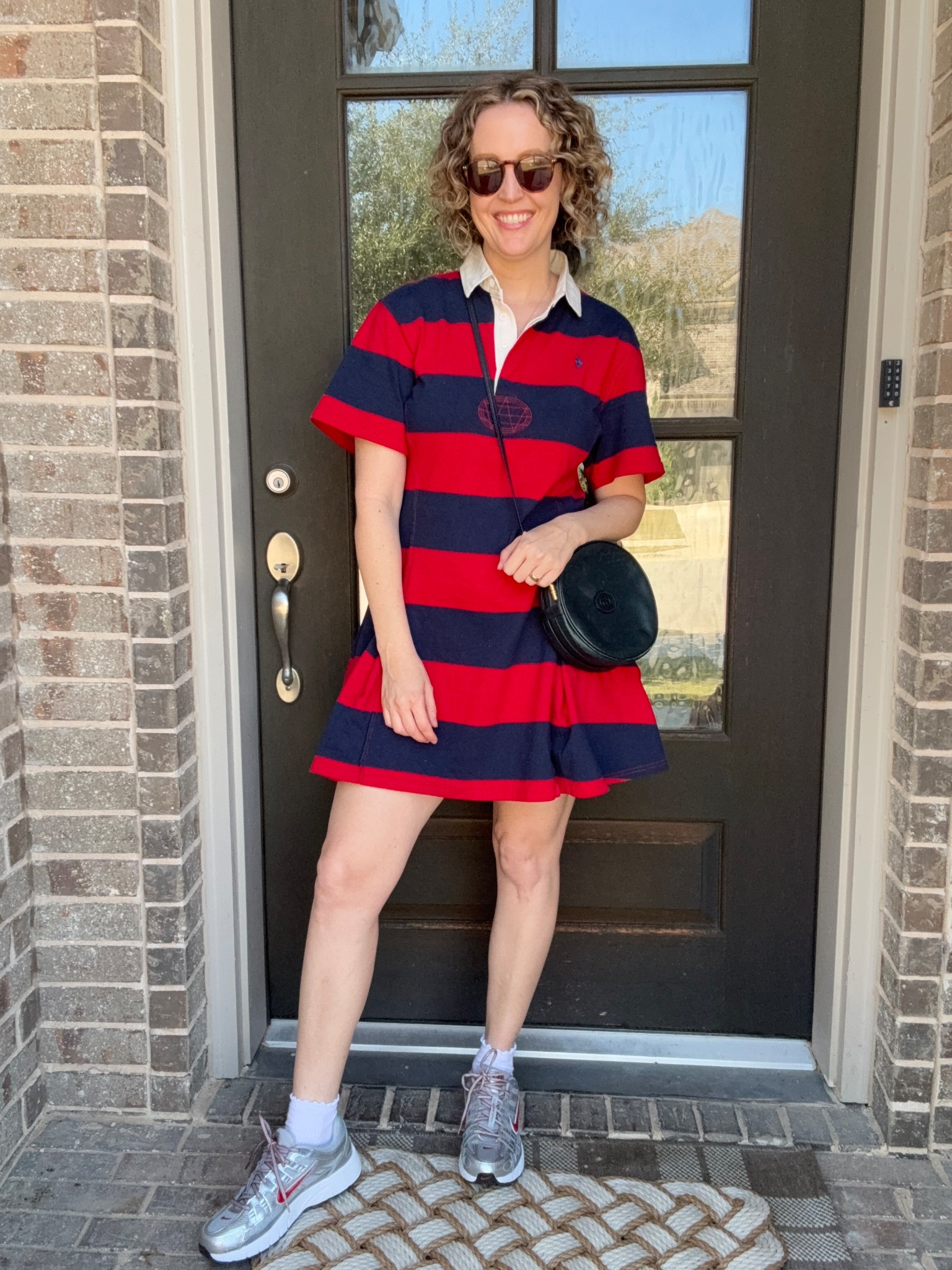 Wearing a medium in dress 

#LTKShoeCrush #LTKActive