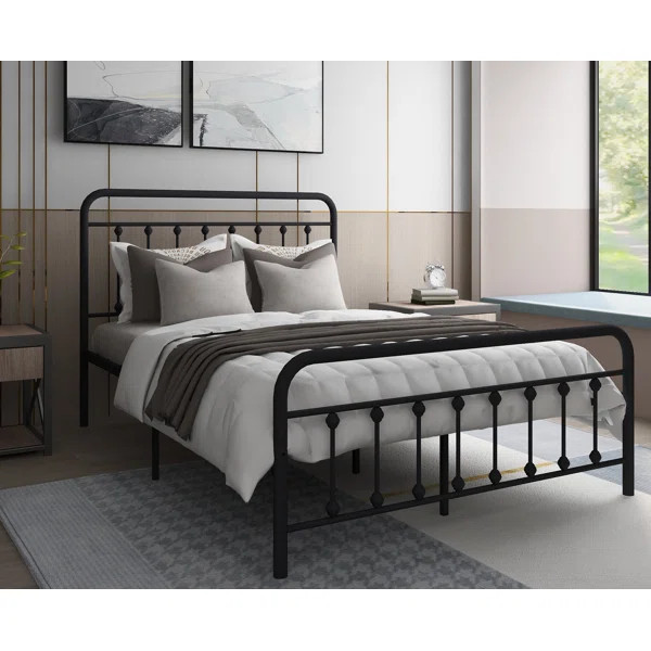 Overlock Metal Bed | Wayfair North America