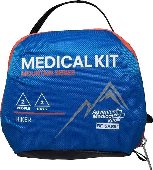 Adventure Medical Kits AMK Mountain Series Hiker Medical Kit, Blue/Orange, One Size, 0100-1001 | Amazon (US)