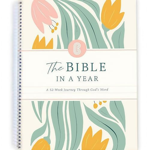 The Bible in a Year A 52-Week Study for Women, Spiral Bible In a Year 52 Week Study, Spiral Bible Study Guide, (A5 8.27 * 5.83in) | Amazon (US)