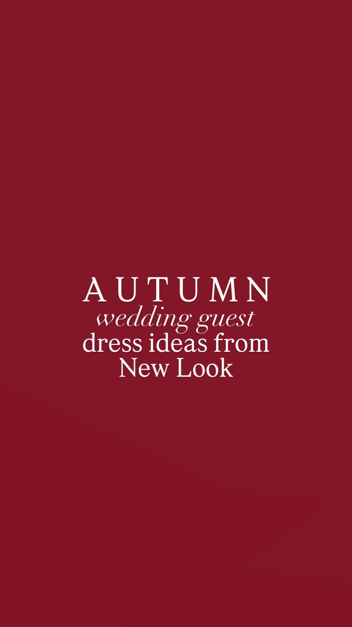 Autumn wedding guest dress ideas ♥️ 

#LTKautumn #LTKwedding #LTKstyletip
