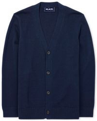 Boys Uniform Long Sleeve Cardigan | The Children's Place  - TIDAL | The Children's Place