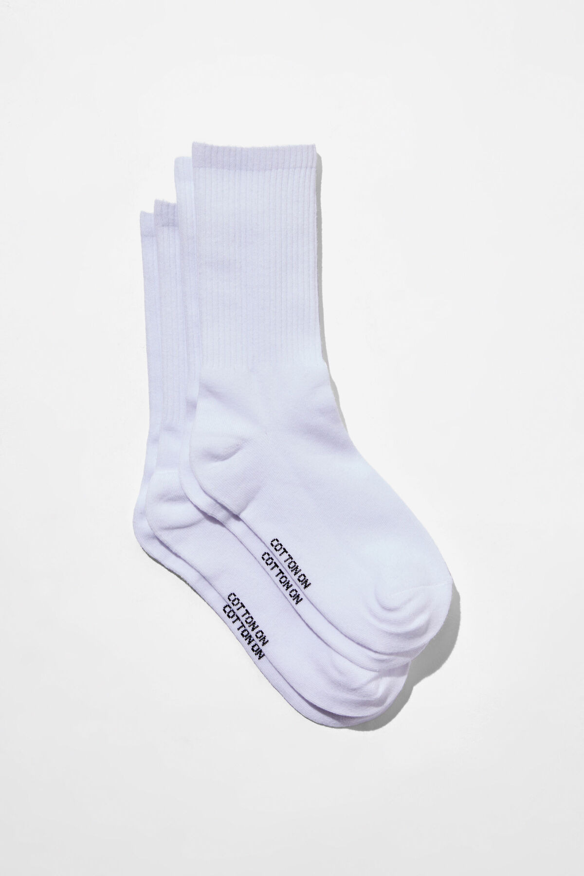 The Perfect Pair Crew Sock 2Pk | Cotton On (US)
