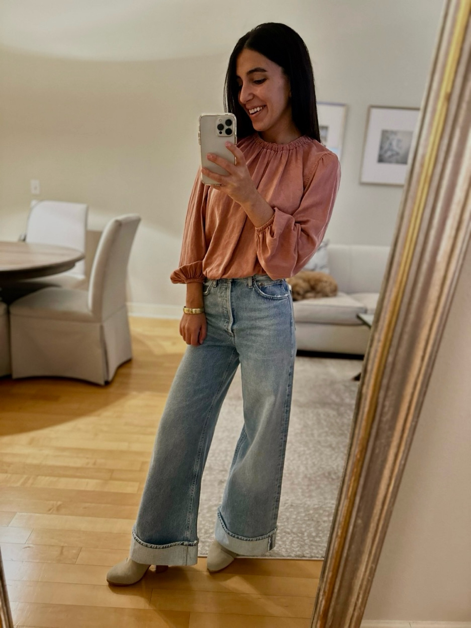 Agolde DAME Jean in showdown. I mean the cutest. 

#LTKstyletip #LTKworkwear #LTKMostLoved