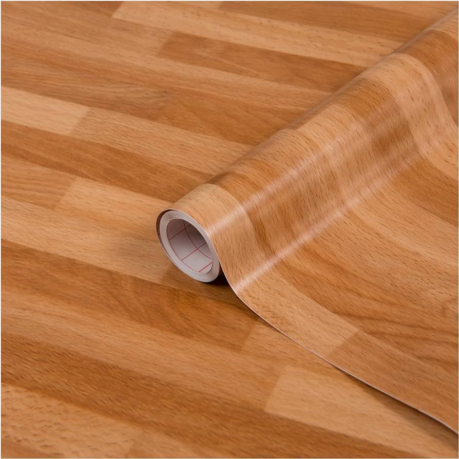 d-c-fix Peel and Stick Contact Paper Butcher Block Wood Grain Self-Adhesive Film Waterproof & Rem... | Amazon (US)