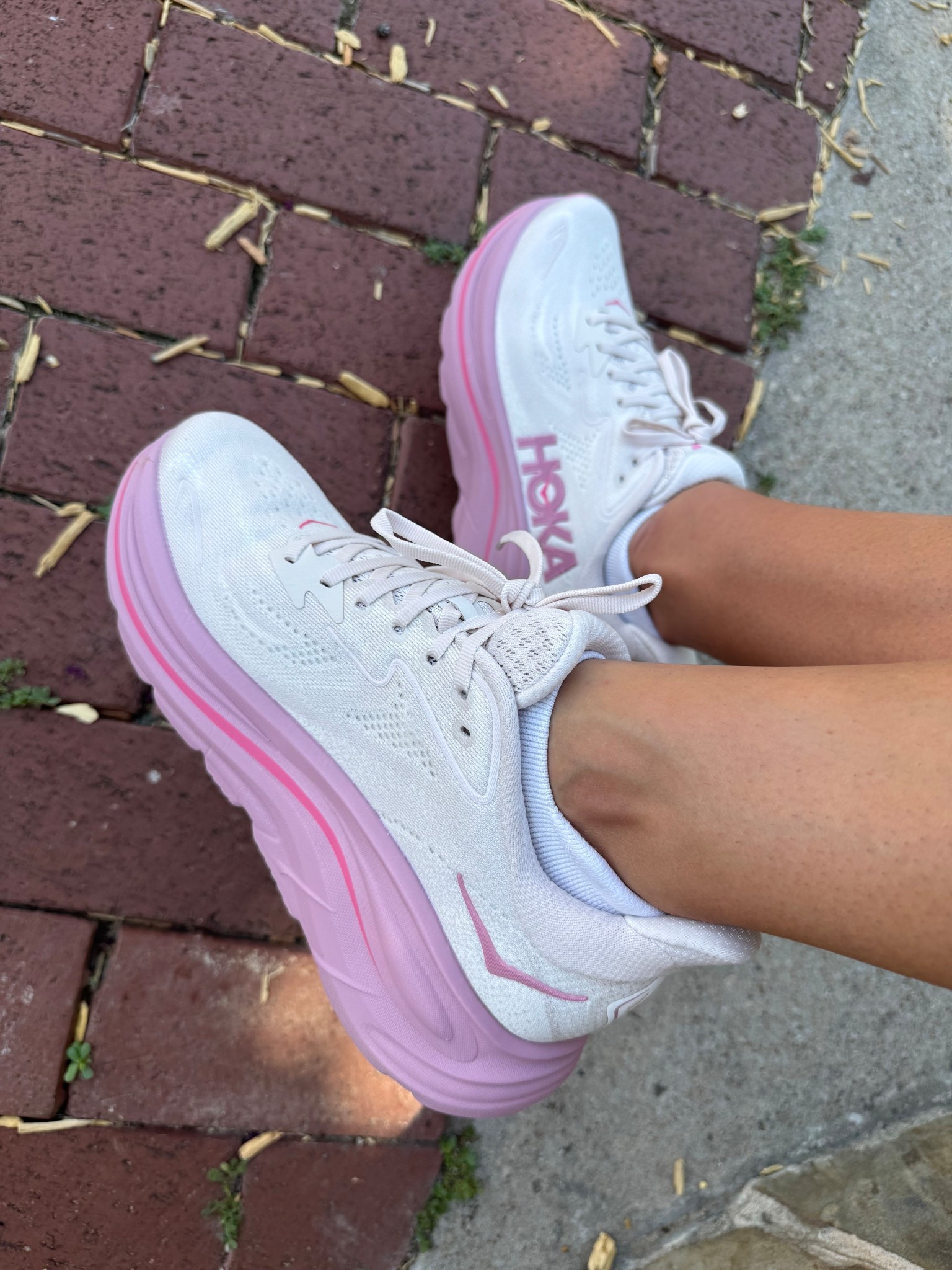 Newest sneaker obsession for easy park days 

Hoka. Sneakers. Tennis shoes. Pink. Varley. Athleisure. Summer Athleisure  

#LTKActive #LTKSeasonal #LTKShoeCrush